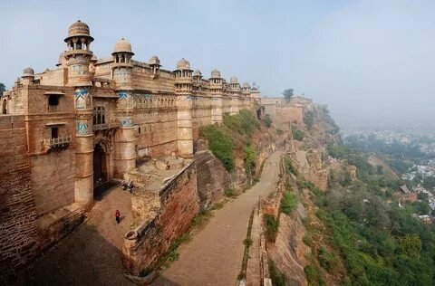 Majestic Gwalior Fort Architecture